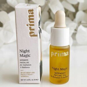 NIB Prima Night Magic intensive facial oil sample size 0.17oz Mini